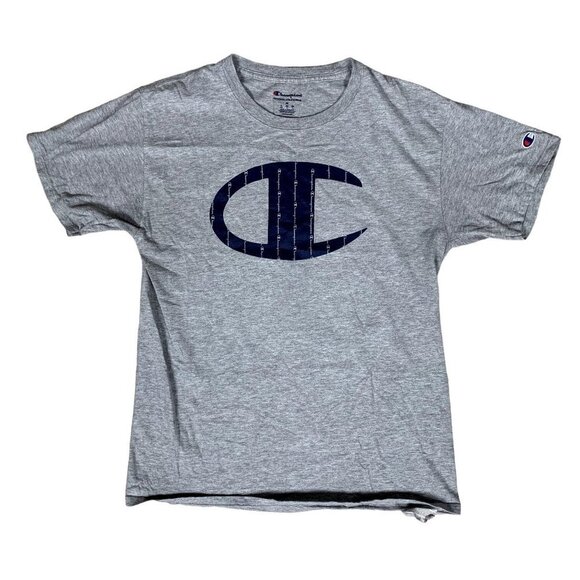 Champion Grey T-Shirt Size Medium - Picture 1 of 3